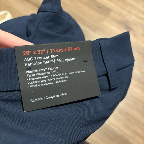 Lululemon ABC Slim-Fit Trouser 32"L Warpstreme - Picture 4 of 6
